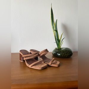 Alohas Indiana Brown Heeled Sandal